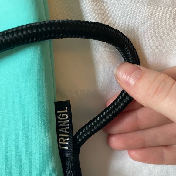 Blue TRIANGL bikini WITH BAG - Picture 7 of 7